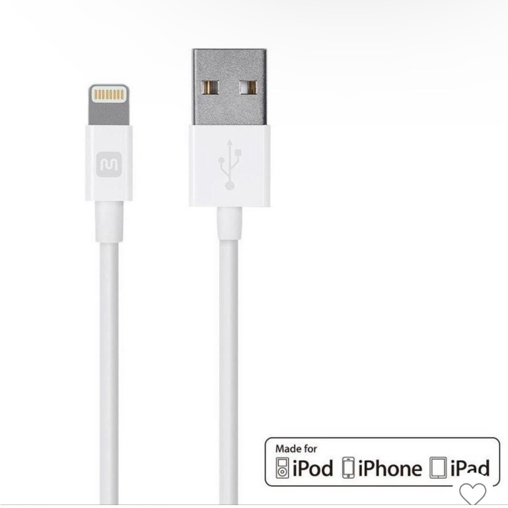 NEW Apple Certified White Lightning to USB Charging & Sync Cable NWT